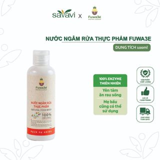  Nước Ngâm Rửa Thực Phẩm Fuwa3e - Làm Sạch Thực Phẩm Khử Mùi Thuốc Sâu Chất Bẩn - 100ml 