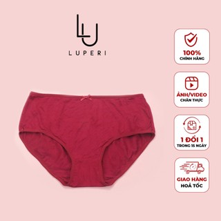 Quần Lót Nữ Cotton Luperi Dáng Bikini Cạp Lưng Cao Vừa Chất Liệu Co Giãn Mềm Mại Thoáng Mát Khử Mùi Kháng Khuẩn Sp71