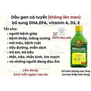Dầu gan cá tuyết