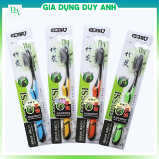 ComBo 30 Chiếc bàn chải đánh răng Bossi 921 Hàn Quốc Chính hãng, bàn chải than tre hoạt tính GDDA