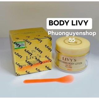 Kem body livy chính hãng cty triệu vy