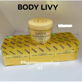 (chính hãng)KEM BODY LIVY HỘP  VÀNG
