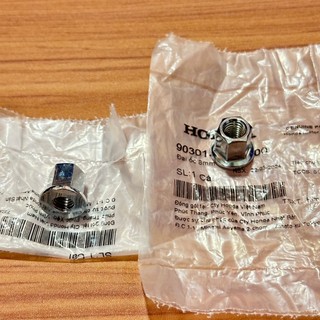 Ốc bắt tán cổ pô wave a, rs, s110 ,rsx.. zin sh 350 . đai ốc 8mm
