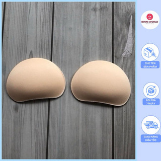 Bộ hai mút đệm hột xoài nâng ngực độn áo bikini đồ bơi