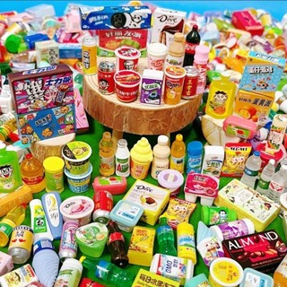  Set 30 Mô Hình Mini Đồ Dùng Tạp Hóa Siêu Thị Trang Trí Nhà Búp Bê Cửa Hàng Tiện Lợi Đồ Chơi Mini DIY 