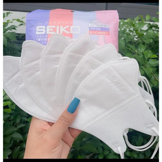 Khẩu Trang 5D Mask SEIKO , 3 Lớp Lọc Bụi Mịn thùng 10 túi 100 chiếc