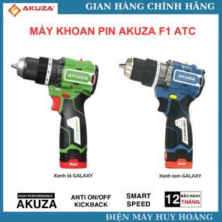  Máy khoan pin Akuza F1 ATC lực siết 80N.m vòng tua lên đến 2000v p mẫu mới nhất 