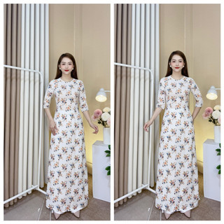 [ÁP MÃ GIẢM GIÁ ] Áo dài truyền thống 3D giá cực sốc, siêu rẻ