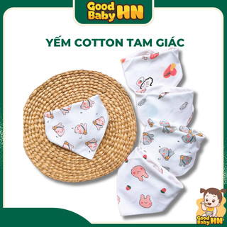 Yếm bấm cotton cho bé Sơ Sinh - 𝐘𝟏