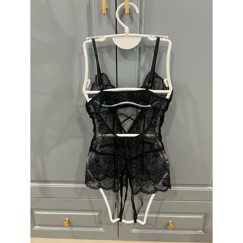 Đồ ngủ sexy, bodysuit ren mở đũng thắt dây eo tôn dáng quyến rũ | BigBuy360 - bigbuy360.vn