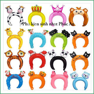 Bóng phao cài tóc dễ thương 29cm mừng sinh nhật hpbd