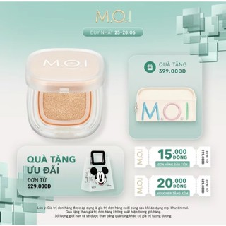 Phấn nước M.O.I Iconic Perfection Cushion SPF 50+ PA+++ 12g
