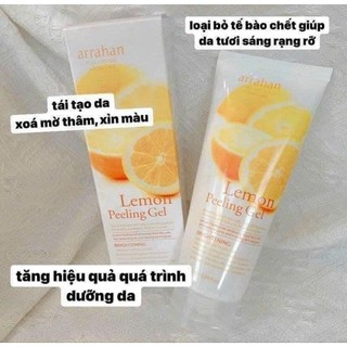 Gel tẩy tế bào chết Arrahan hương Cam Chanh 180ml