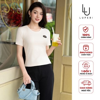 Áo Phông Trơn Cổ Tròn LFAP8105 Dáng Reguller Ôm Chất Liệu Cotton Cao Cấp Co Giãn Thoải Mái Trẻ Trung Cá Tính
