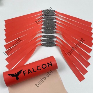10 bộ dây thun falcon cột sẵn da bx xám.