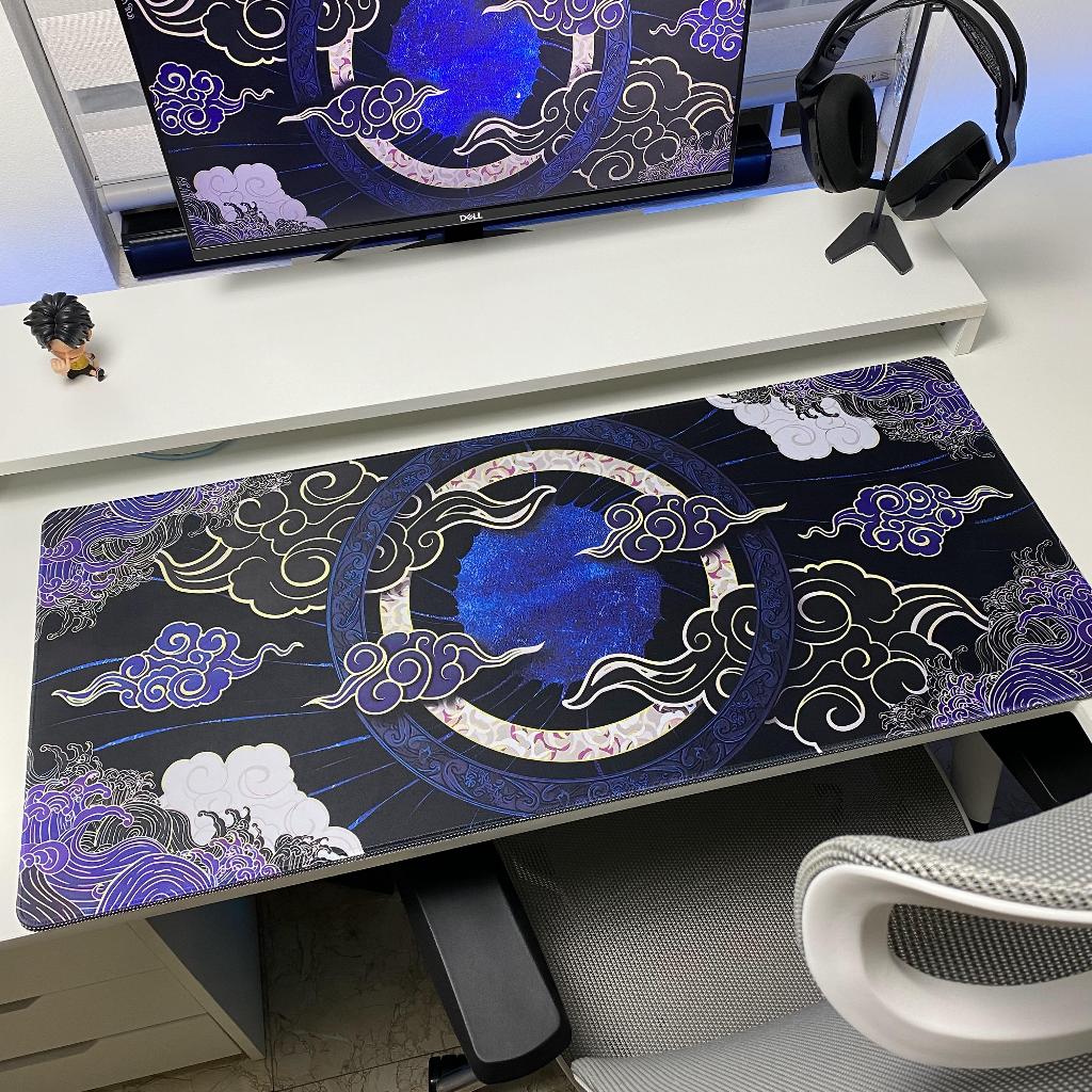 Mouse Pad Amaterasu, Miếng lót chuột gaming, Lót chuột họa tiết, miếng lót chuột cỡ lớn 90 x 40cm