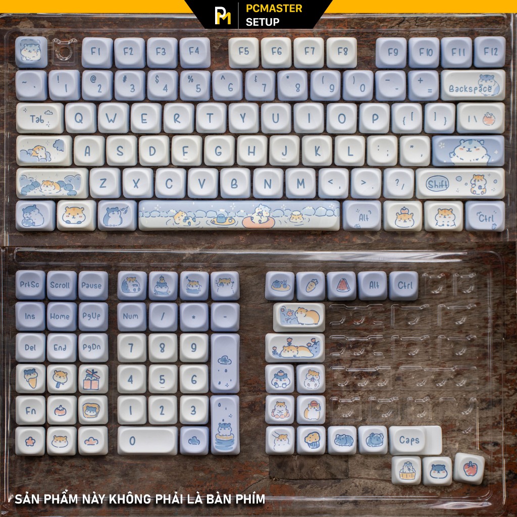 Keycap moa Subao nhựa pbt dày 1.5mm họa tiết dyesub không mờ dùng cho bàn phím cơ | BigBuy360 - bigbuy360.vn
