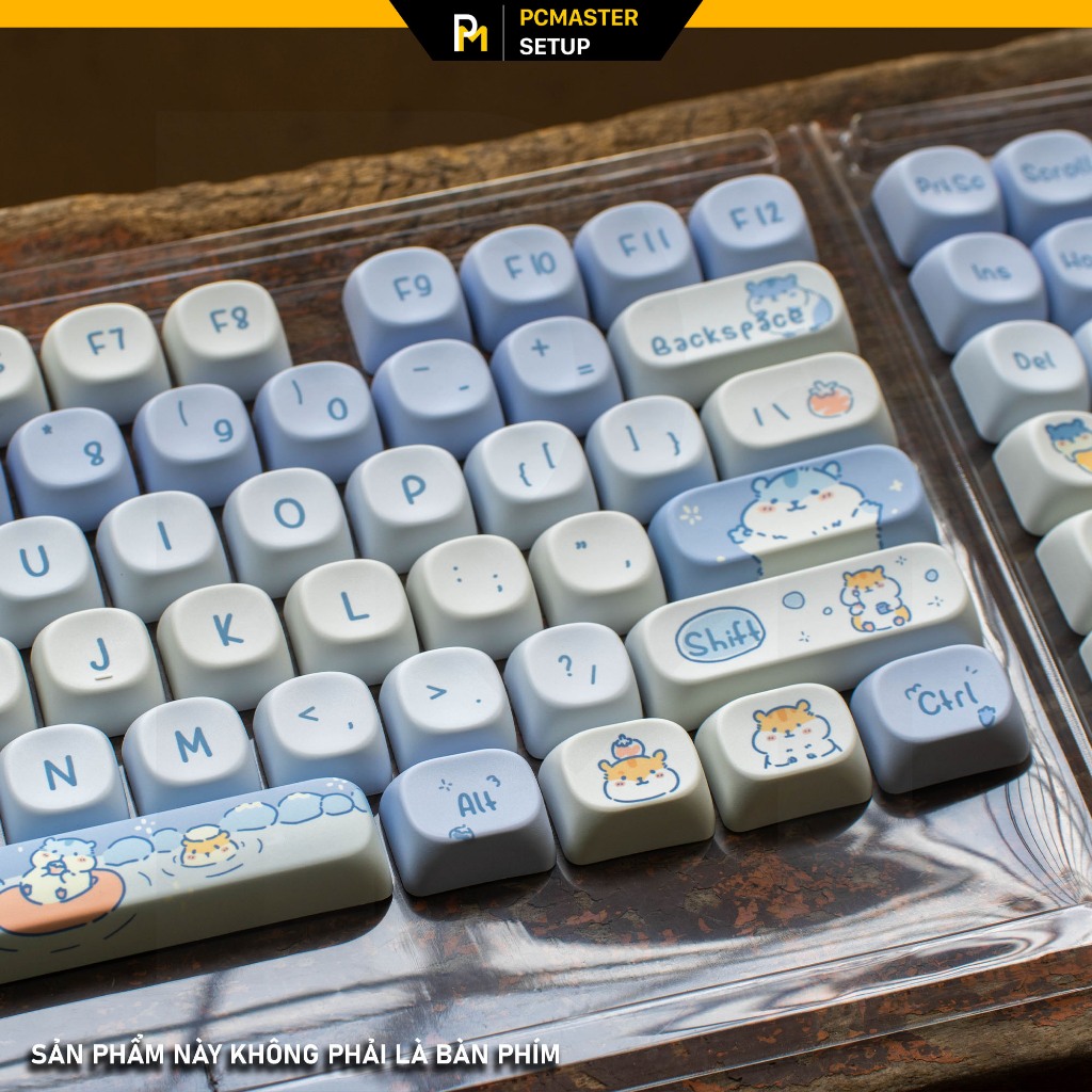Keycap moa Subao nhựa pbt dày 1.5mm họa tiết dyesub không mờ dùng cho bàn phím cơ | BigBuy360 - bigbuy360.vn