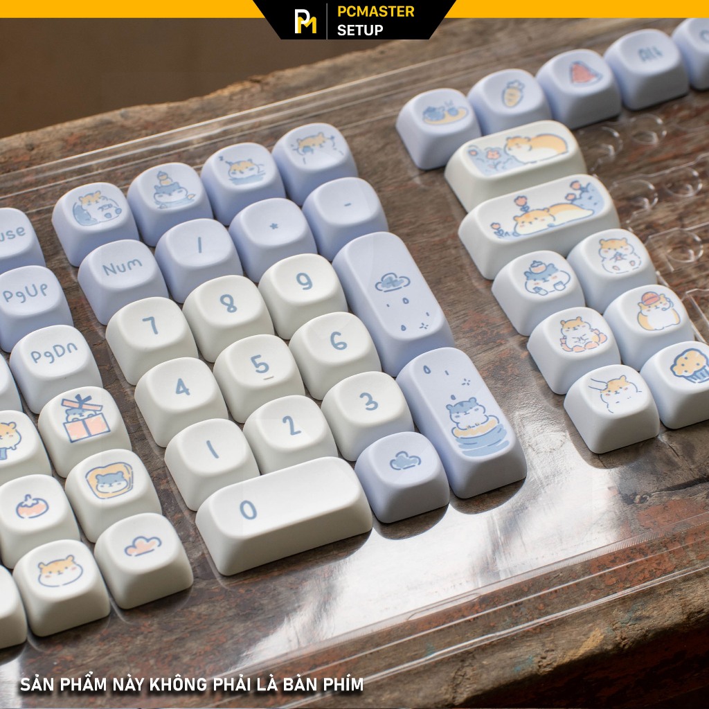 Keycap moa Subao nhựa pbt dày 1.5mm họa tiết dyesub không mờ dùng cho bàn phím cơ | BigBuy360 - bigbuy360.vn