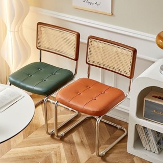 Ghế chân quỳ tựa lưng mây khung gỗ nhập khẩu phong cách Bắc Âu, ghế nhà hàng,cafe