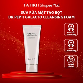 Sữa Rửa Mặt Tạo Bọt Dr.Pepti Galacto Cleansing Foam 110ml