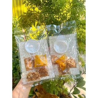 Bánh tráng muối béo - lá bánh siêu mỏng kèm đậu phộng + hành phi siêu ngon