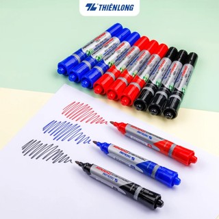 Bút lông dầu 2 đầu thiên long pm-09 mực tiêu chuẩn châu âu