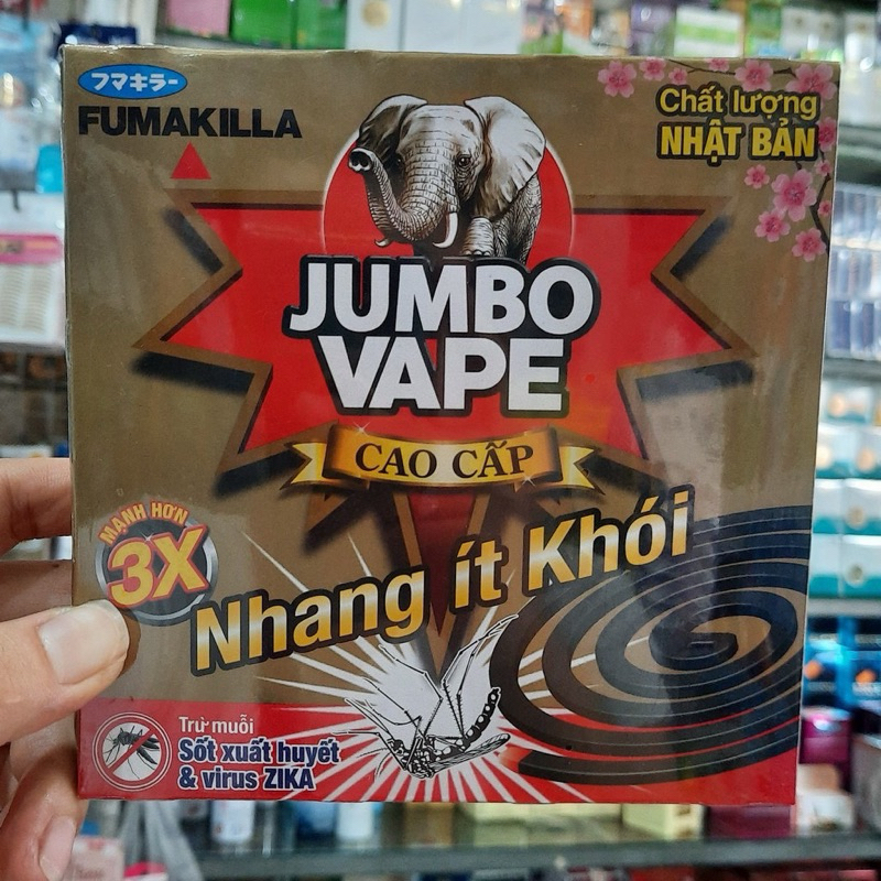 Nhang muỗi jumbo ít khói .