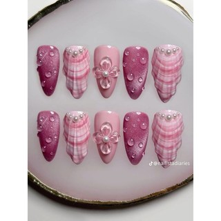 Móng giả_nail box móng thiết kế vỏ sò