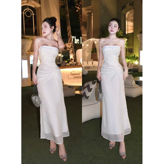 Đầm cup voan lụa đính nơ thiết kế cao cấp by thaobibi