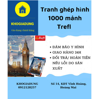 Tranh ghép hình 1000 mảnh Trefl có sẵn