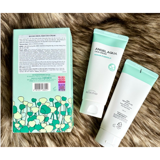 Kem dưỡng cấp ẩm phục hồi sâu Beyond Angel Aqua Cica Cream - Chính hãng LGVina tem hidden