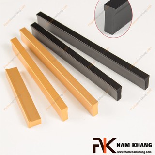 Tay nắm cửa tủ dạng thanh dài NK406-V (Hợp Kim Kẽm Cao Cấp)
