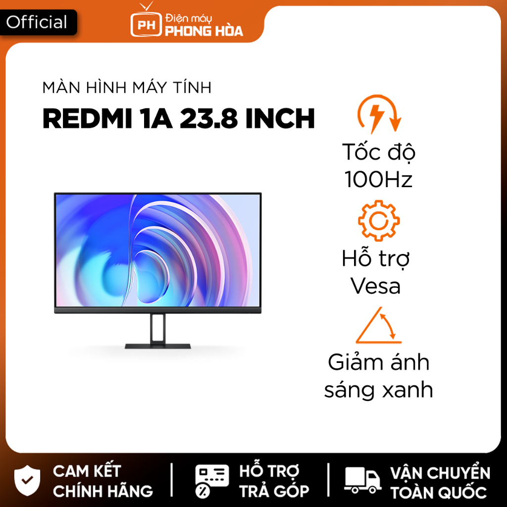 Màn hình máy tính Xiaomi Redmi 22inhc, 23,8 inch, 27 inch Full HD, 2K, Vesa 100hz, 165Hz | BigBuy360 - bigbuy360.vn