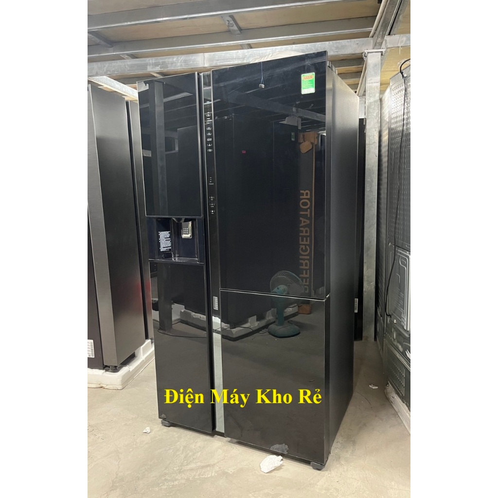 Tủ lạnh Hitachi Inverter 569 lít Side By Side R-MX800GVGV0 GBK - dienmaytonkho.net