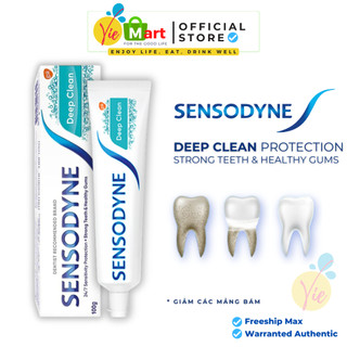 Kem đánh răng SENSODYNE Deep Clean làm sạch sâu cho hơi thở thơm mát