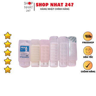 [Hỏa Tốc HN] Khay trữ đông khay trữ đồ ăn dặm cho bé có nắp đậy nội địa Nhật Bản