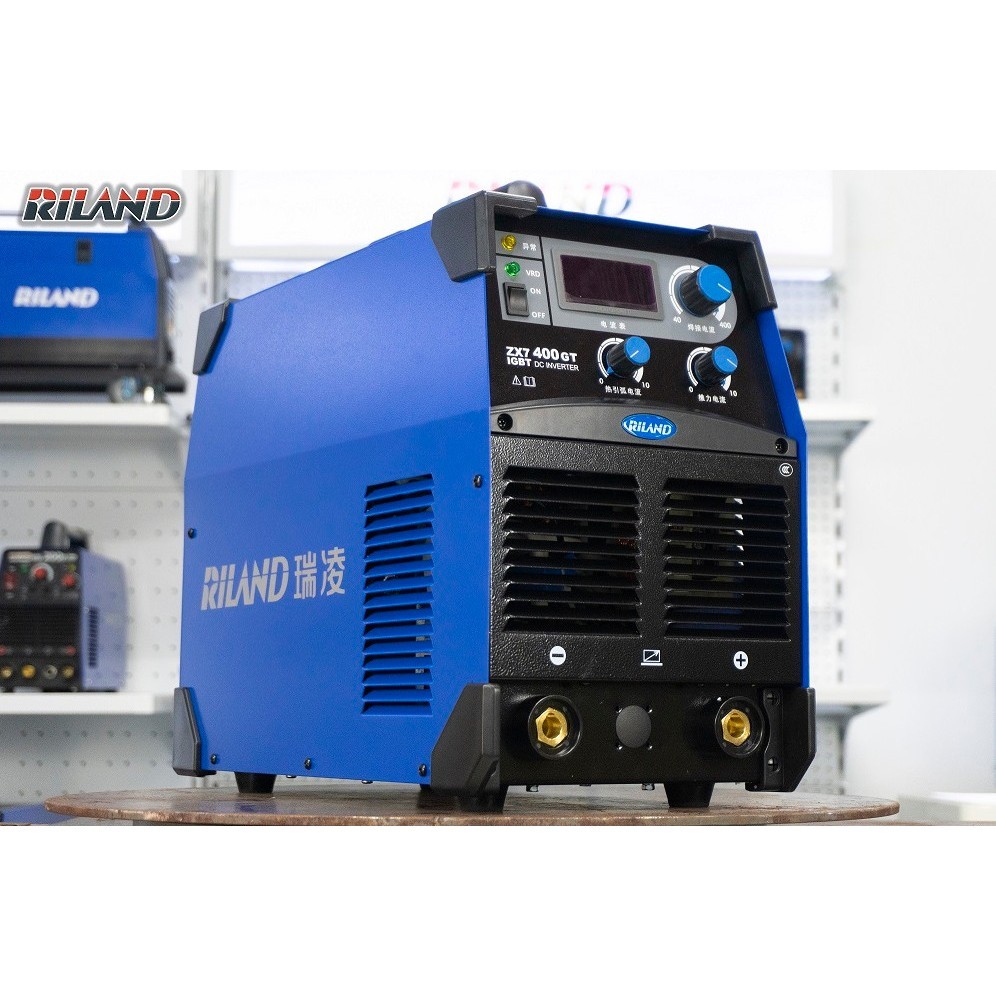 Máy hàn que điện tử Riland ZX7 400GT - Công nghiệp, Inverter, 3 pha, 22Kg