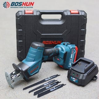 Máy cưa kiếm BOSHUN cắt đa năng, động cơ không chổi than, lõi đồng 100% - Tặng kèm 4 lưỡi cưa