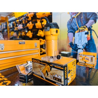 Máy phay gỗ - máy soi INGCO PLM6001 công suất 600W và INGCO RT22008 công suất 2200W