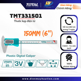 Thước kẹp điện tử thân nhựa total tmt331501