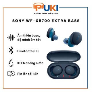 Tai Nghe True Wireless Sony Extra Bass WF-XB700 - Chính Hãng Sony- SONY wf-xb700