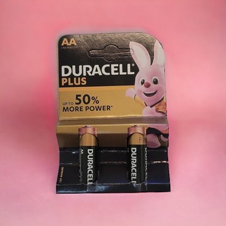 Vỉ 2 viên Pin tiểu AA chính hãng Duracell Plus dung lượng cao , pin Alkaline