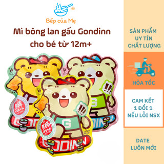 Bánh bông lan trứng hình gấu Gondinn nhân kem thơm ngon bổ dưỡng cho bé, Shop Bếp Của Mẹ