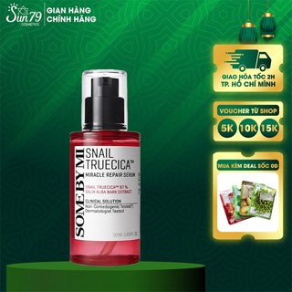 Tinh Chất Ốc Sên Phục Hồi Cải Thiện Thâm Sẹo Some By Mi Snail Truecica Miracle Repair Serum 50ml