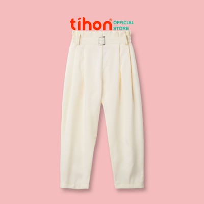 Quần dài bé gái TIHON chất liệu cao cấp dáng baggy phong cách Hàn Quốc cho bé đi học QT0760124