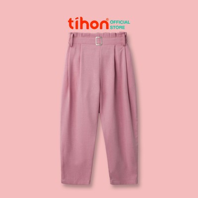 Quần dài bé gái TIHON chất liệu cao cấp dáng baggy phong cách Hàn Quốc cho bé đi học QT0760124