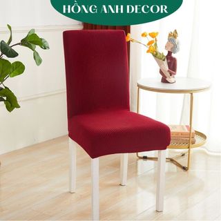 Vỏ Bọc Ghế Tựa Lưng Bọc Ghế Bàn Ăn Đa Năng Co Giãn Bốn Chiều Họa Tiết Sọc Vỏ Bọc Ghế Gia Đình Nhà Hàng Khách Sạn