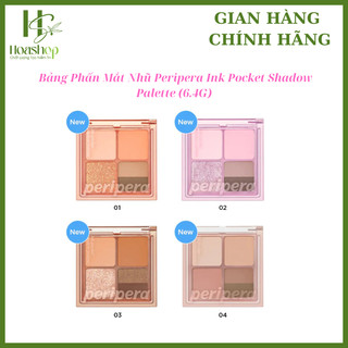 Màu Mắt 4 Ô Peripera Ink Pocket Shadow Palette