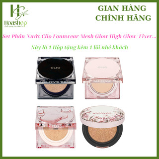 Phấn nước Clio Kill Cover Glow / Ampoule / Founwear/Conceal/Stay Perfect